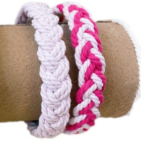 تصویر تل مکرومه مدل گیسو 