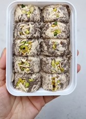 تصویر حلوا شکری ممتاز رولتی شکلاتی ۴۰۰ گرمی اردکان 