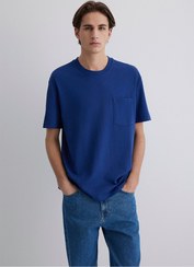 تصویر تیشرت مردانه آبی ماویMavi | 66248 اورجینال 