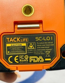 تصویر تراز لیزری دوخط تک لایف مدل SC-LO1 