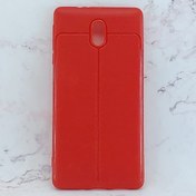 تصویر قاب گوشی مدل چرمی قرمز برای نوکیا Nokia 3 کد CBP-1595 