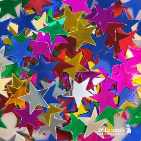 تصویر پولک ستاره رنگی 