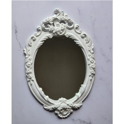 تصویر قاب آیینه پتینه کاری patina mirror frame