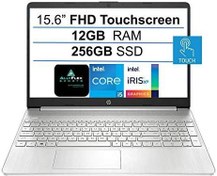 تصویر جدیدترین لپ تاپ HP 15.6 اینچی FHD IPS لمسی، نسل یازدهم اینتل چهار هسته ای i5-1135G7 (تا 4.2 گیگاهرتز، Beat i7-10710U)، 12 گیگابایت رم، 256 گیگابایت SSD، وب کم، HDMI، USB-C، WiFi، Windows 10 Home+ AllyFlex نماینده مجلس 