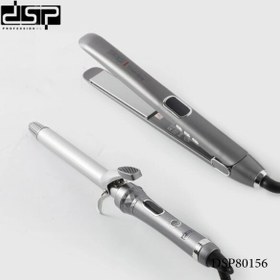 تصویر فر کننده مو و اتو مو دی اس پی dsp DSP hair curler and straightener