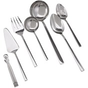 تصویر سرویس کفگیر ملاقه 7 پارچه کاراجا مدل Nil Elegance 