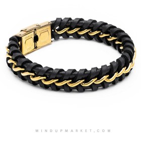 تصویر دستبند موج طلایی (WAVE) 