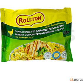 تصویر نودل رولتون با طعم مرغ حجم 85 گرم Rollton Chicken Noodles 85gr