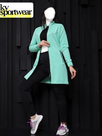 تصویر ست مانتو شلوار ورزشی زنانه NIKE کد 004 NIKE womens coat and pants set code 004