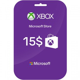 تصویر Microsoft XBOX 15$ Gift Card US دیجیتالی 