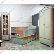 تصویر سرویس خواب کودک نوجوان مدل آیسان رنگ های متنوع 