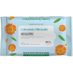 تصویر دستمال مرطوب بیول مدل Calendula بسته 10 عددی 