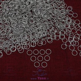 تصویر حلقه اتصال فلزی بند رکاب 10 میل ( 1000 عددی ) 