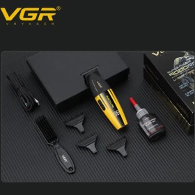 تصویر ماشین اصلاح وی جی آر مدل V-285T با تیغه استیل ضد زنگ و برش مستقیم 