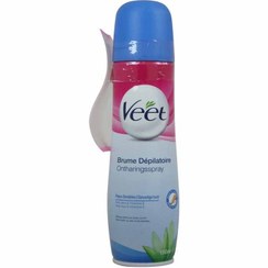 تصویر اسپری موبر مناسب پوست های حساس 150 ویت Veet Depilatory Spray For Sensitive Skin 150ml