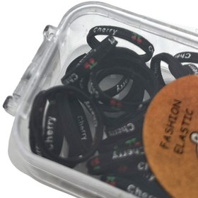 تصویر کش قیطان مشکی جعبه ای 