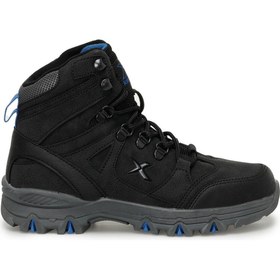 تصویر چکمه‌های بیرونی مشکی مدل هاردی PU Hi 3pr برند kinetix Hardy Pu Hi 3pr Black Outdoor Boots