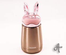 تصویر فلاسک Hello Dream خرگوشی ۳۰۰ میلی لیتر Hello Dream Rabbit flask 300 ml