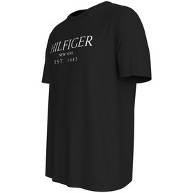 تصویر تیشرت مردانه تامی هیلفیگر اورجینال مشکی Tommy Hilfiger 5003176312 