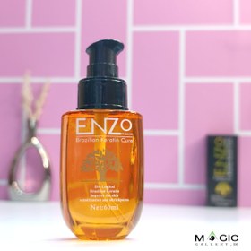 تصویر روغن آرگان و کراتین مو انزو Enzo: Enzo argan oil for hair care