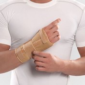 تصویر مچ بند آتل دار کوتاه با زاویه فانکشنال پاک سمن - چپ / S ا Paksaman Wrist Splint With Hard Bar Paksaman Wrist Splint With Hard Bar