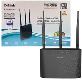 تصویر مودم D-LINK 2870A ADSL/VDSL AC750 