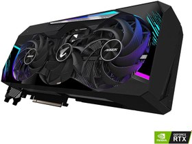 تصویر کارت گرافیک گیگابایت مدل AORUS GeForce RTX3080 MASTER 10G(LHR) 