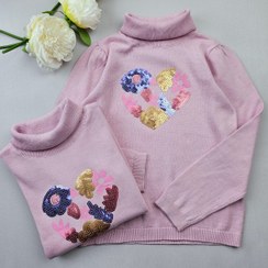 تصویر بلوز گپ دخترانه آستین بلند السی واکیکی 