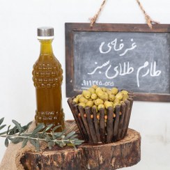 تصویر روغن زیتون خالص3 لیتری پرس سرد فرابکر باتضمین قیمت و کیفیت مستقیم از تولیدکننده و باغدار شهرستان طارم 