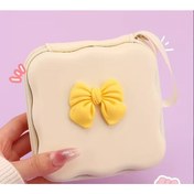 تصویر کیف نظم‌دهنده کابل و هندزفری پاپیونی 