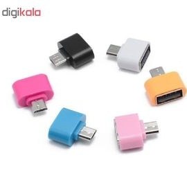 تصویر مبدل USB OTG به Micro USB اسکار مدل OS-TG01 