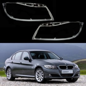 تصویر طلق چراغ جلو بی ام و ۳۲۵ ۳۳۰ ۳۲۰ bmw e90 سال ۲۰۰۶ تا ۲۰۱۲ اصلی 