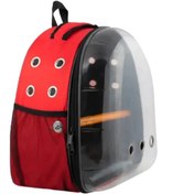 تصویر کوله پشتی حمل سگ و گربه سایز بزرگ مدل فضایی 