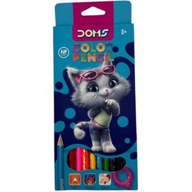 تصویر مدادرنگی ۱۲رنگ دامس 