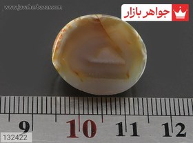 تصویر نگین عقیق باباقوری کد 132422 