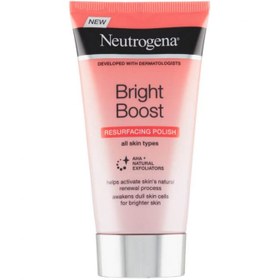 تصویر کرم لایه بردار نوتروژینا مدل Bright Boost Neutrogena Bright Boost Exfoliating Cream Contains AHA 75ml