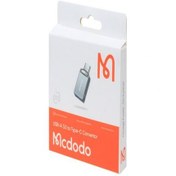 تصویر تبدیل Mcdodo OTG USB3.0 TO Type-C مدل OT-8730 خاکستری رنگ با گارانتی یکساله معتبر شرکتی 