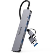تصویر هاب USB3.0 هفت پورت اوریکو مدل YSA7-U3 
