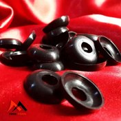 تصویر واشر سیلیکونی روی شیر اجاق گاز 