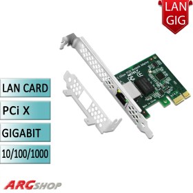 تصویر کارت شبکه گیگابیتی اینتل intel PCI Express انواع مینی کیس - ارگ شاپ 