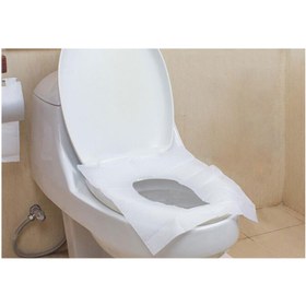 تصویر روکش یکبار مصرف توالت فرنگی 