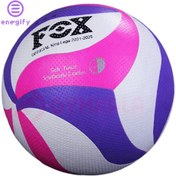 تصویر توپ والیبال فوم فوکس - صورتی Fox volleyball