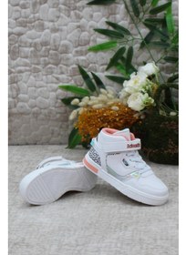 تصویر کفش ورزشی های‌تاپ دخترانه پلومای های‌پی‌یو 3 پر راحتی برند kinetix Ploma Hi Pu 3pr Comfortable Product High Top Sneaker Girls Shoes