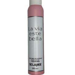 تصویر اسپری بدن زنانه مدل Lavie Est Belle حجم 200 میل اسکلاره Sclaree Lavie Est Belle Spray For Woman 200ml