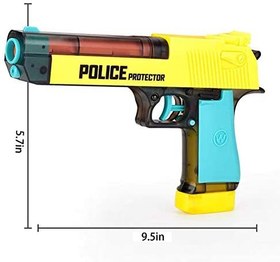 تصویر اسباب بازی تفنگ 2 منظوره،با گلوله فوم نرم، و کلت آبپاش 