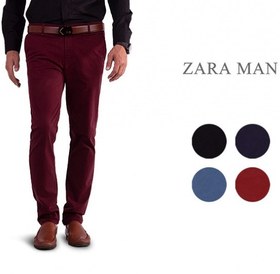 تصویر شلوار کتان طرح ZARA MAN | پوشاک مردانه 
