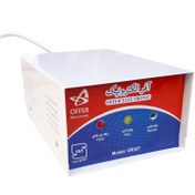 تصویر محافظ برق صوتی تصویری 2 خانه ارت دار آفر الکترونیک با کابل 1٫8 متری Offer Electronic OR327 Offer Electronic OR327 Voltage Protector