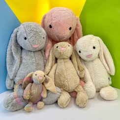 تصویر عروسک خرگوش جیلی کت سایز ۸۵ سانتیمتر 