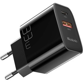 تصویر شارژر دیواری مک دودو CH-0921 ظرفیت ۳۳ وات Wall Charger McDodo CH-0921 33W