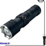 تصویر چراغ قوه شارژی سیتیکام مدل CT- P90-A CT_P90A